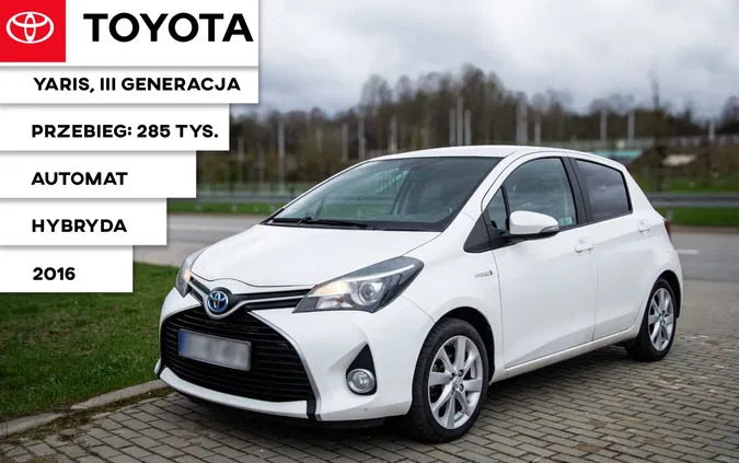 toyota zachodniopomorskie Toyota Yaris cena 33900 przebieg: 285633, rok produkcji 2016 z Białystok